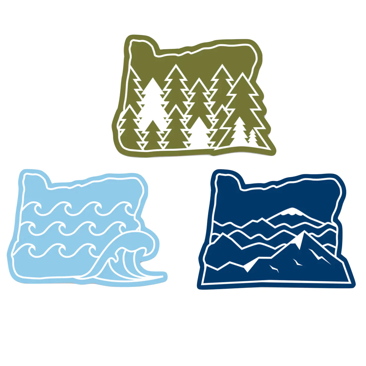 Mushrooms - 3.5" Vinyl Sticker