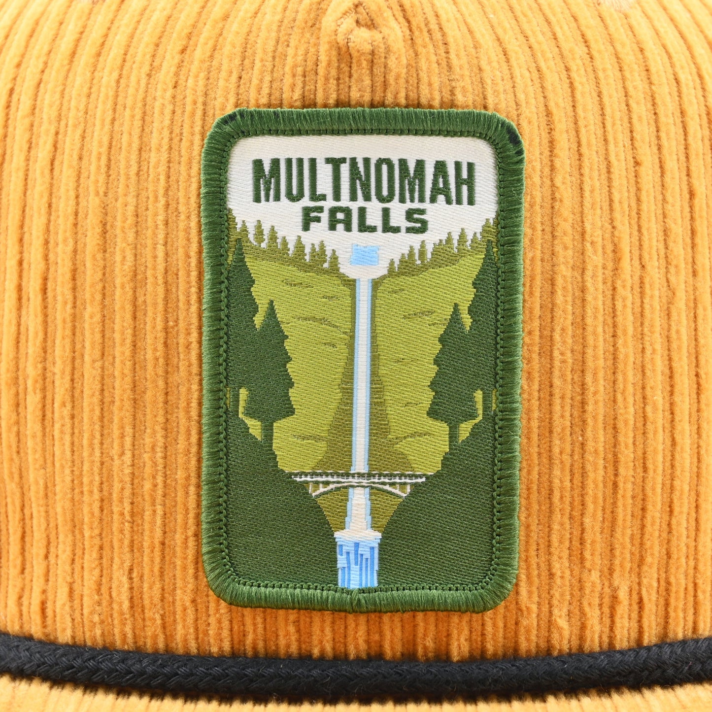 Multnomah Falls Corduroy Hat | Patchmarks Oregon State Parks