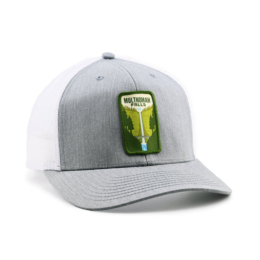 Multnomah Falls Trucker Hat | Patchmarks Oregon State Parks