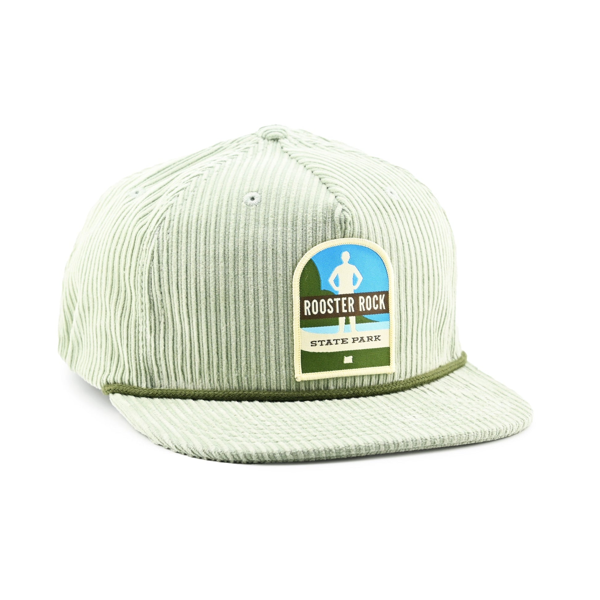 Rooster Rock Corduroy Hat | Patchmarks Oregon State Parks