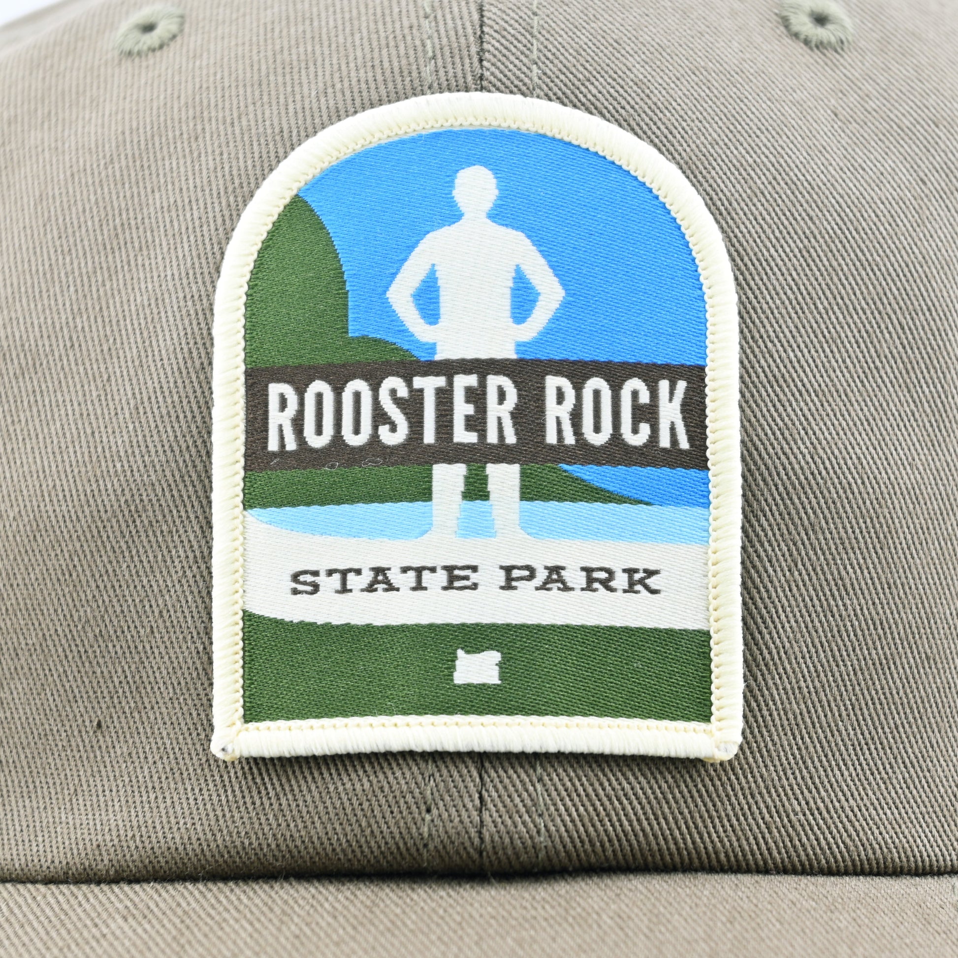 Rooster Rock Dad Hat | Patchmarks Oregon State Parks