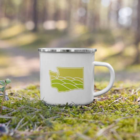 Washington Elements Palouse, Enamel Mug, 12oz