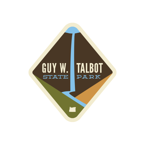 Guy Talbot State Park Sticker | Patchmarks Oregon State Parks
