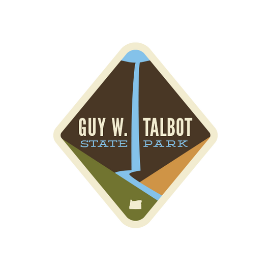 Guy Talbot State Park Sticker | Patchmarks Oregon State Parks