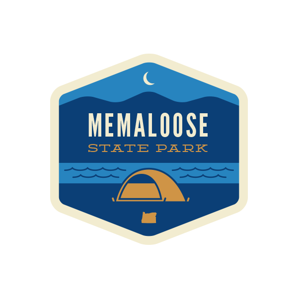 Memaloose State Park Sticker | Patchmarks Oregon State Parks
