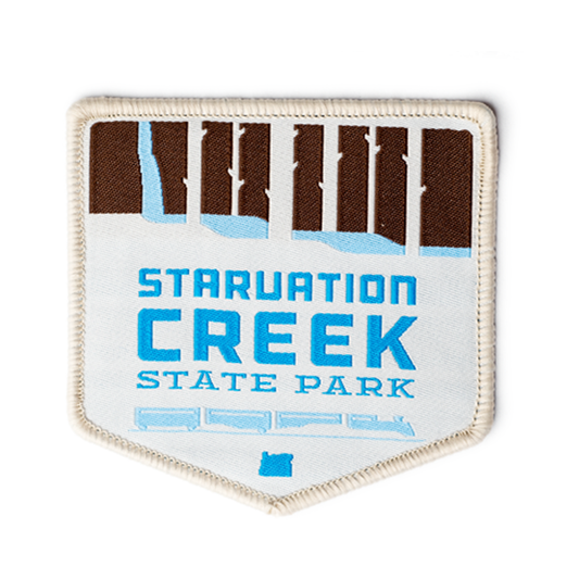 Starvation Creek State Park Patch | Patchmarks Oregon State Parks